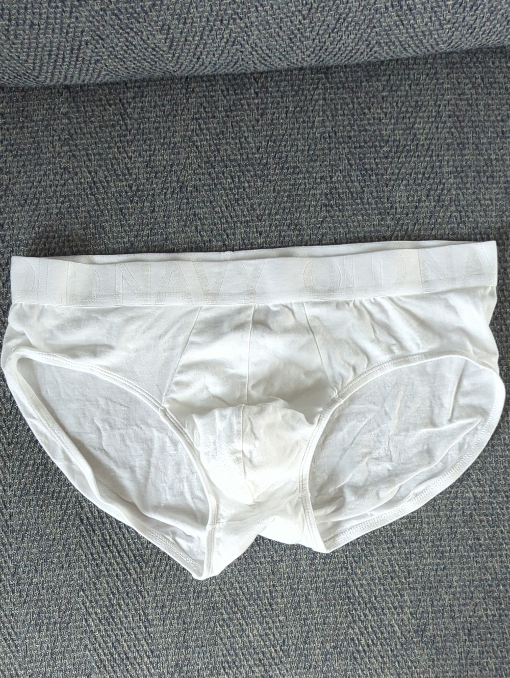 Old Navy White Men's Briefs - Classic Cotton Support